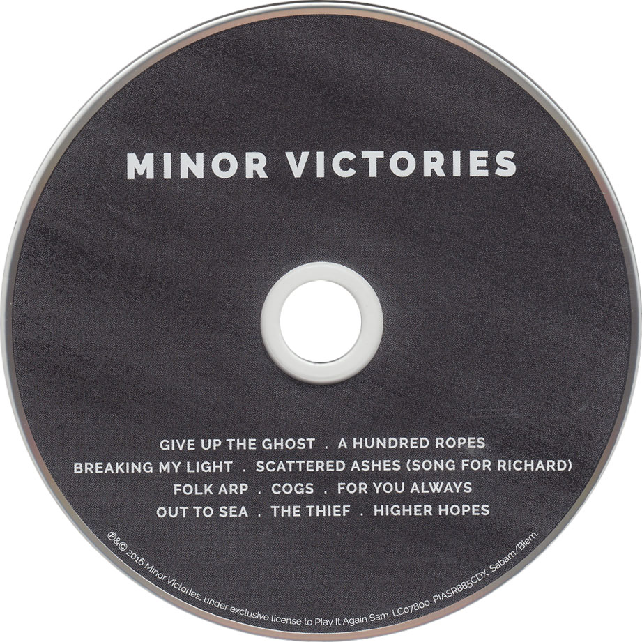 Cartula Cd de Minor Victories - Minor Victories