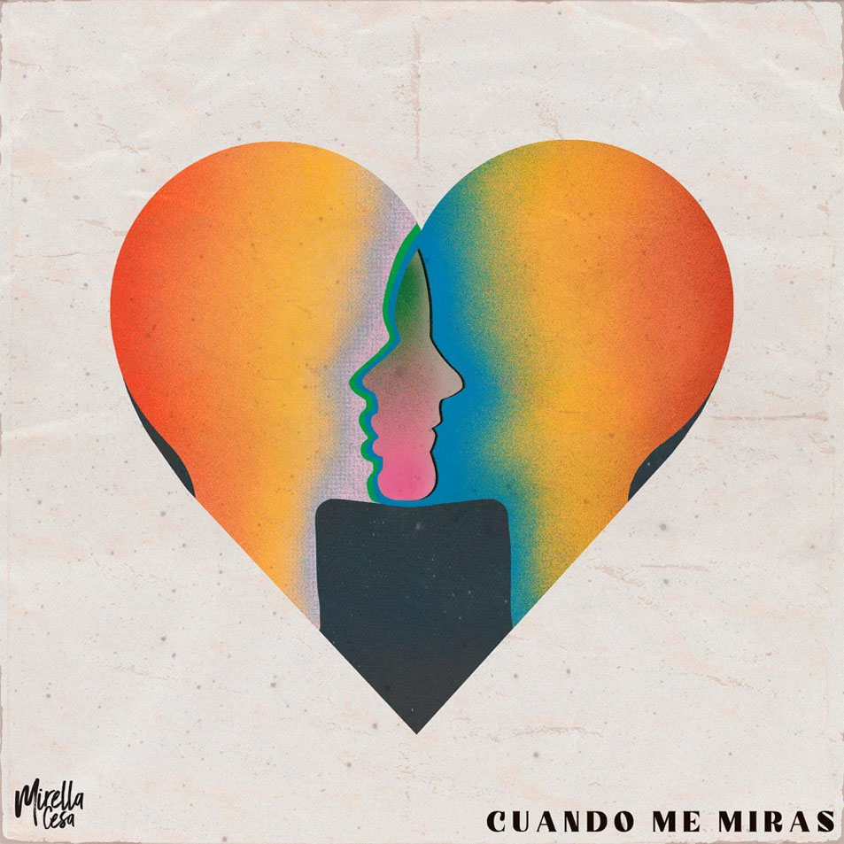 Cartula Frontal de Mirella Cesa - Cuando Me Miras (Cd Single)