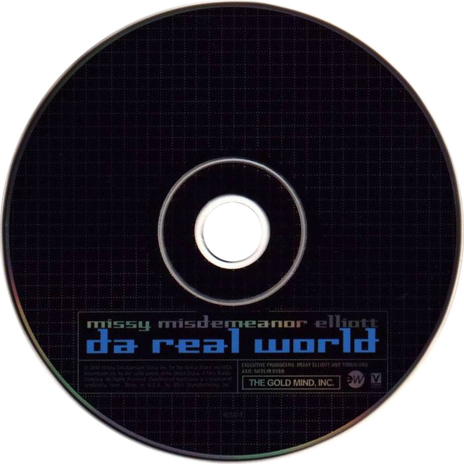 Cartula Cd de Missy Elliott - Da Real World