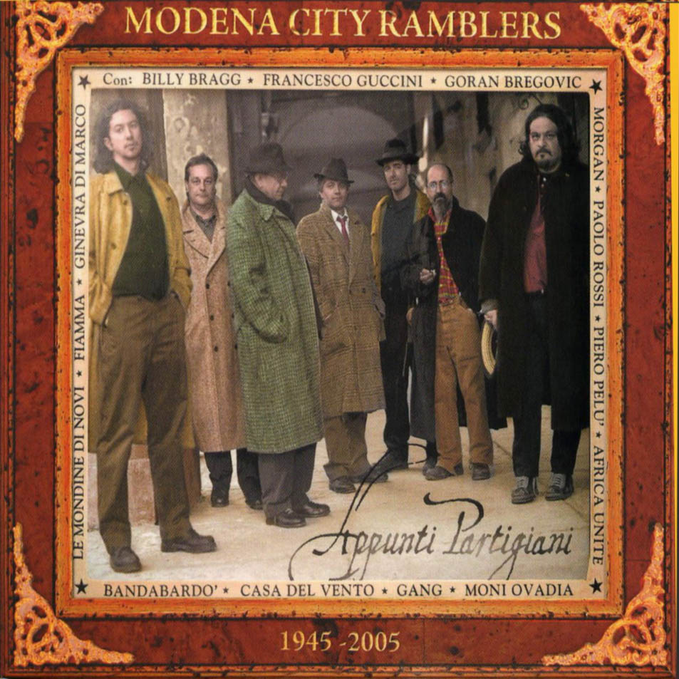 Cartula Frontal de Modena City Ramblers - Appunti Partigiani