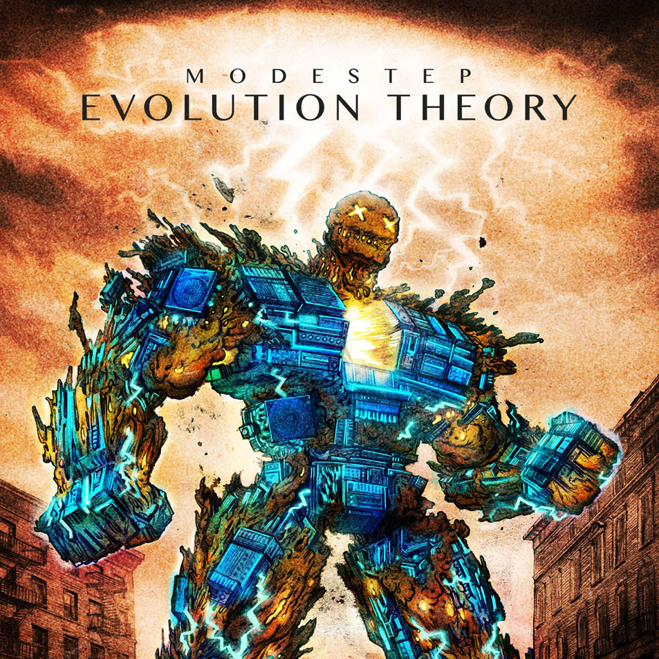 Cartula Frontal de Modestep - Evolution Theory