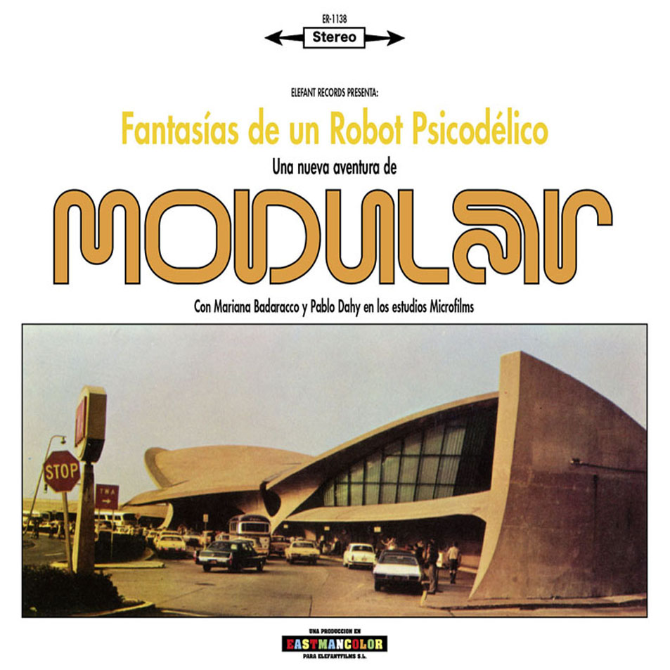Cartula Frontal de Modular - Fantasias De Un Robot Psicodelico