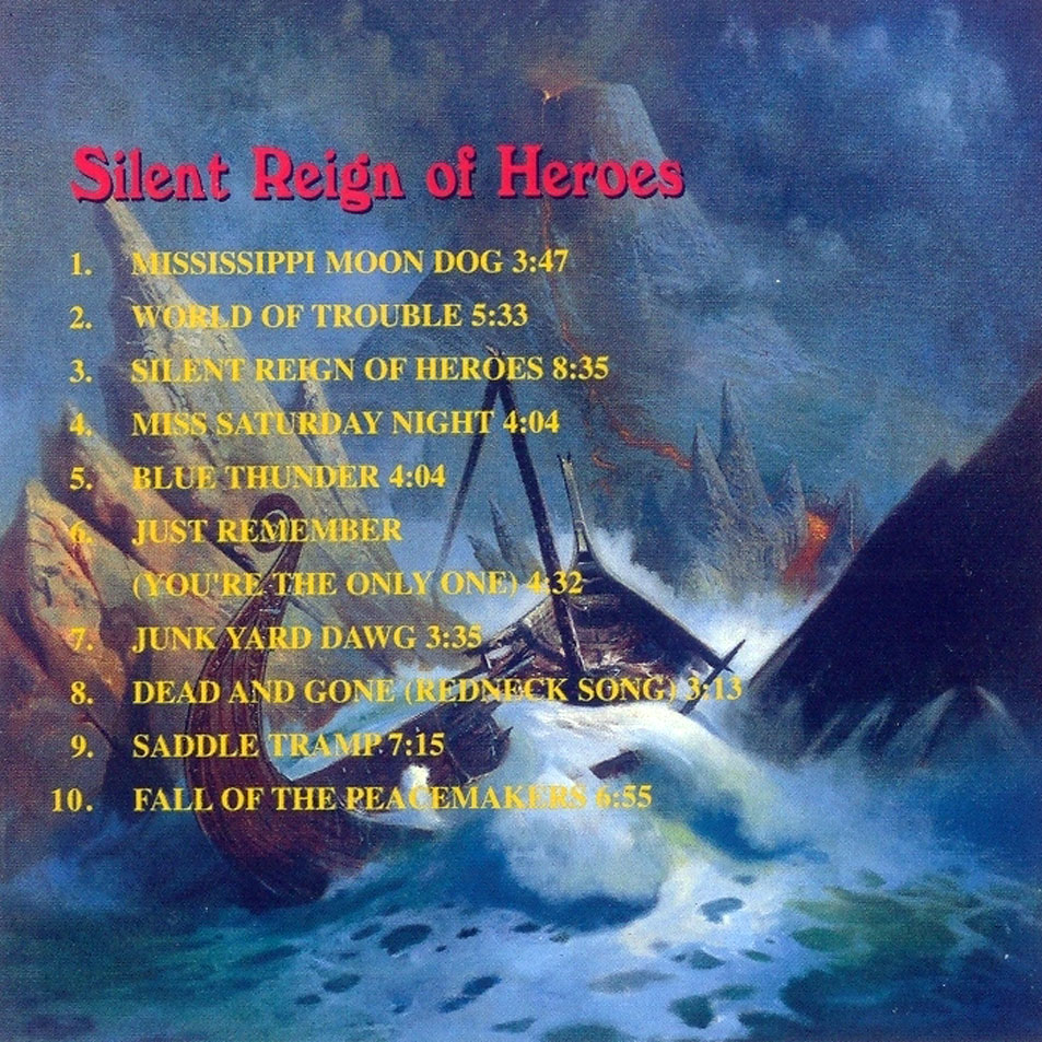 Cartula Interior Frontal de Molly Hatchet - Silent Reign Of Heroes