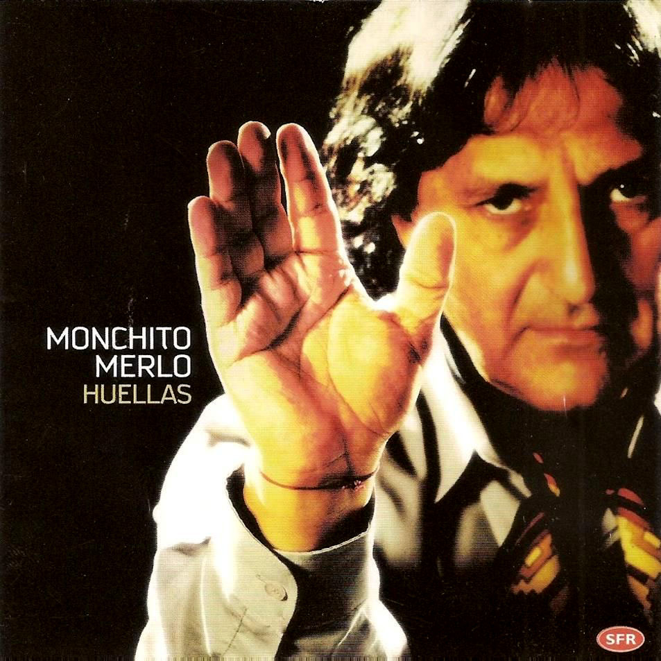 Cartula Frontal de Monchito Merlo - Huellas