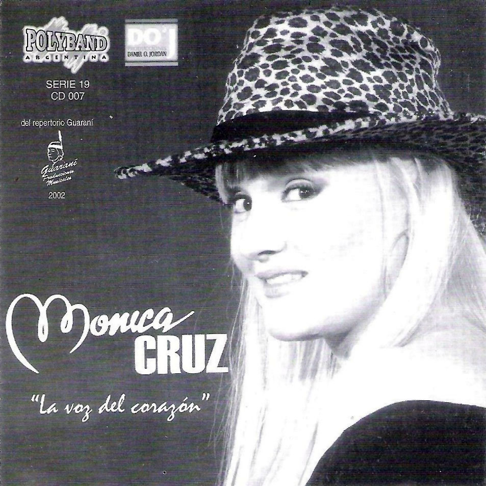 Cartula Frontal de Monica Cruz - La Voz Del Corazon