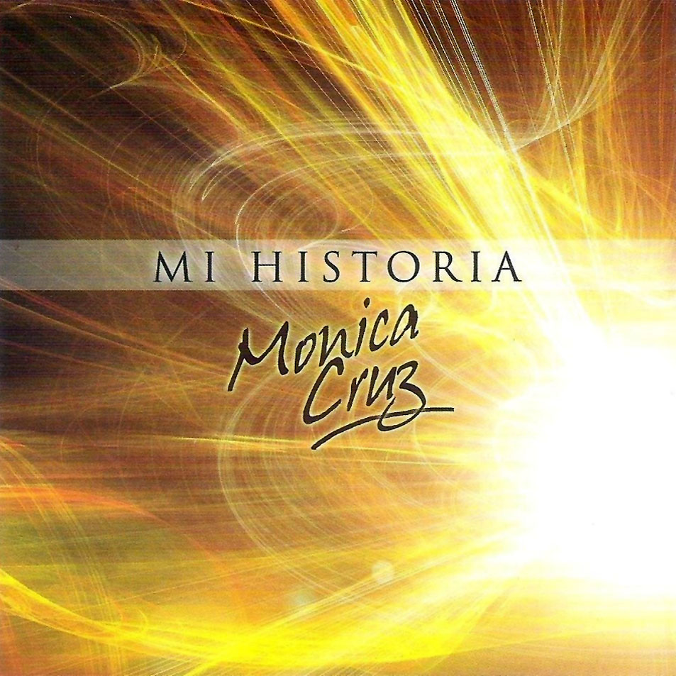 Cartula Interior Frontal de Monica Cruz - Mi Historia