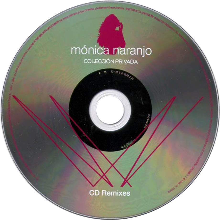 Cartula Cd2 de Monica Naranjo - Coleccion Privada
