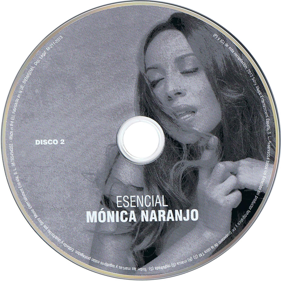 Cartula Cd2 de Monica Naranjo - Esencial