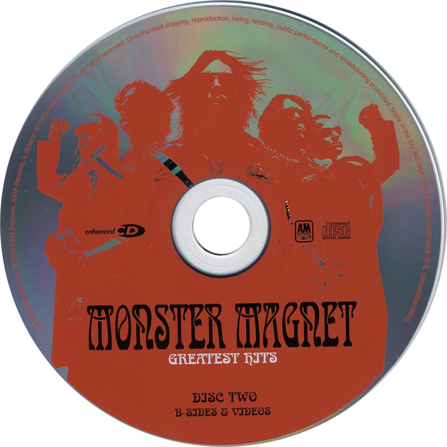 Cartula Cd2 de Monster Magnet - Greatest Hits