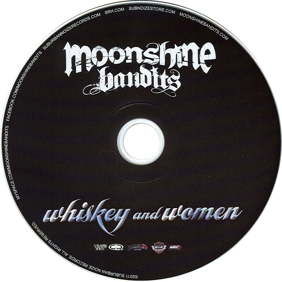 Cartula Cd de Moonshine Bandits - Whiskey And Women