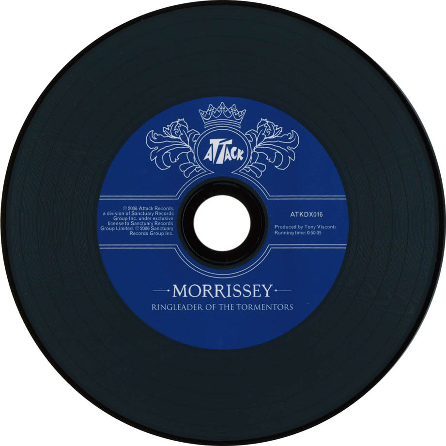 Cartula Cd de Morrissey - Ringleader Of The Tormentors
