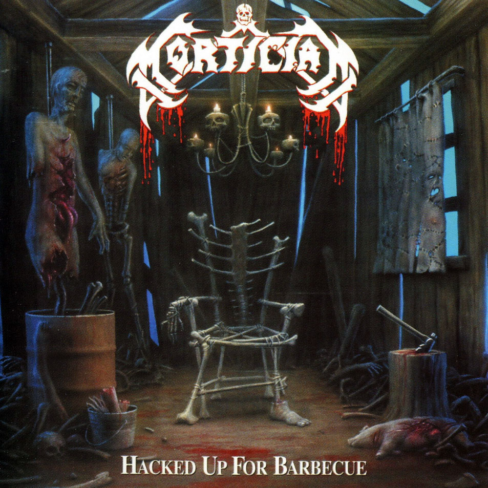 Cartula Frontal de Mortician - Hacked Up For Barbecue