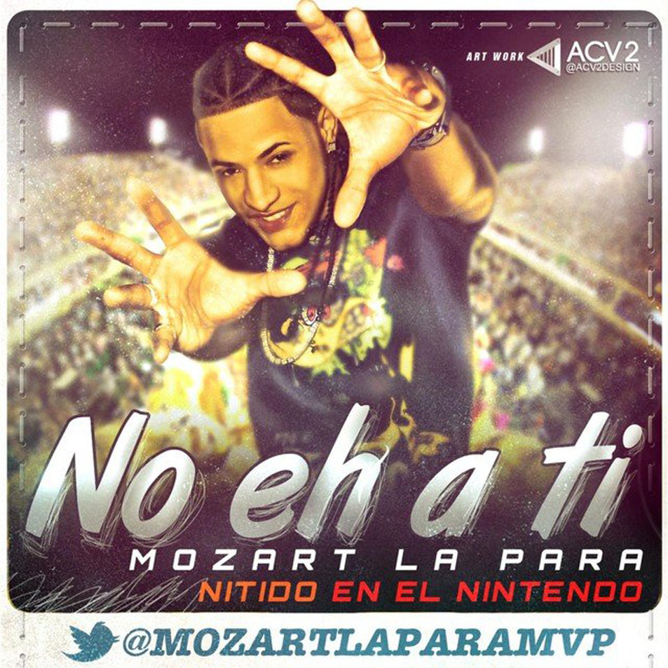 Cartula Frontal de Mozart La Para - No Eh A Ti (Cd Single)
