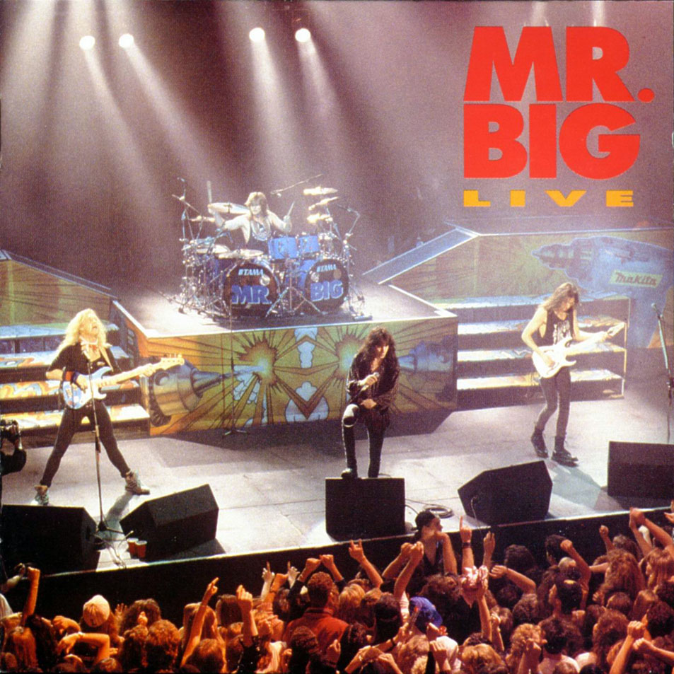 Cartula Frontal de Mr. Big - Mr. Big Live