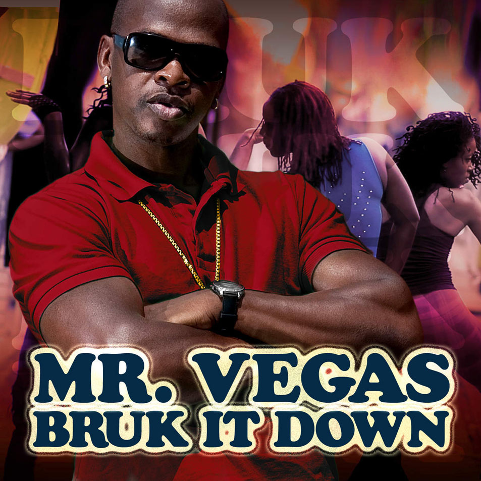 Cartula Frontal de Mr. Vegas - Bruk It Down (Cd Single)