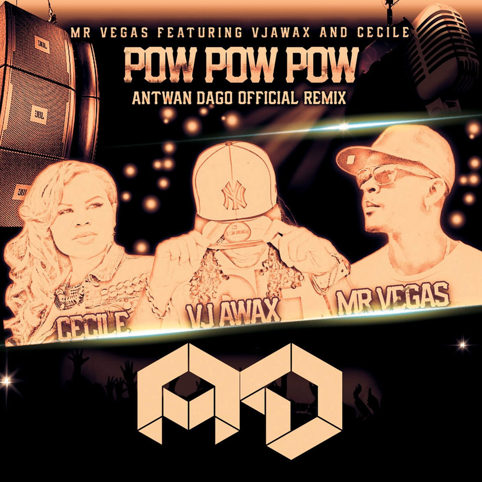 Cartula Frontal de Mr. Vegas - Ow Pow Pow (Featuring Vjawax & Cecile) (Remix Pack) (Cd Single)