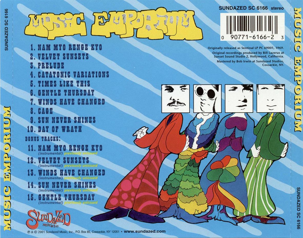 Cartula Trasera de Music Emporium - Music Emporium