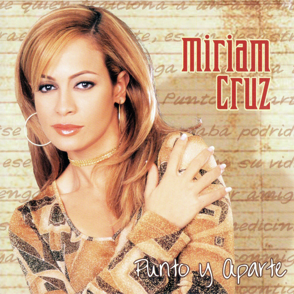 Cartula Frontal de Myriam Cruz - Punto Y Aparte