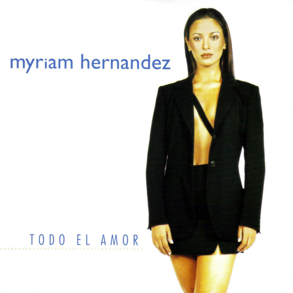 Cartula Frontal de Myriam Hernandez - Todo El Amor