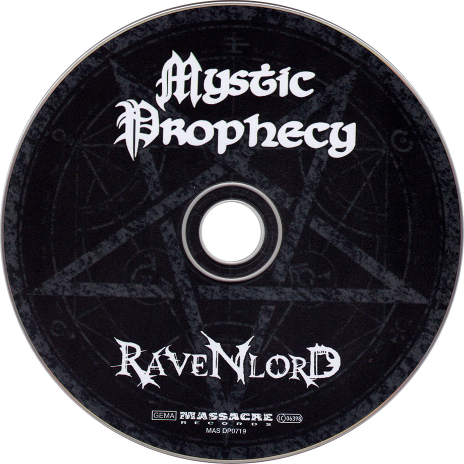 Cartula Cd de Mystic Prophecy - Ravenlord