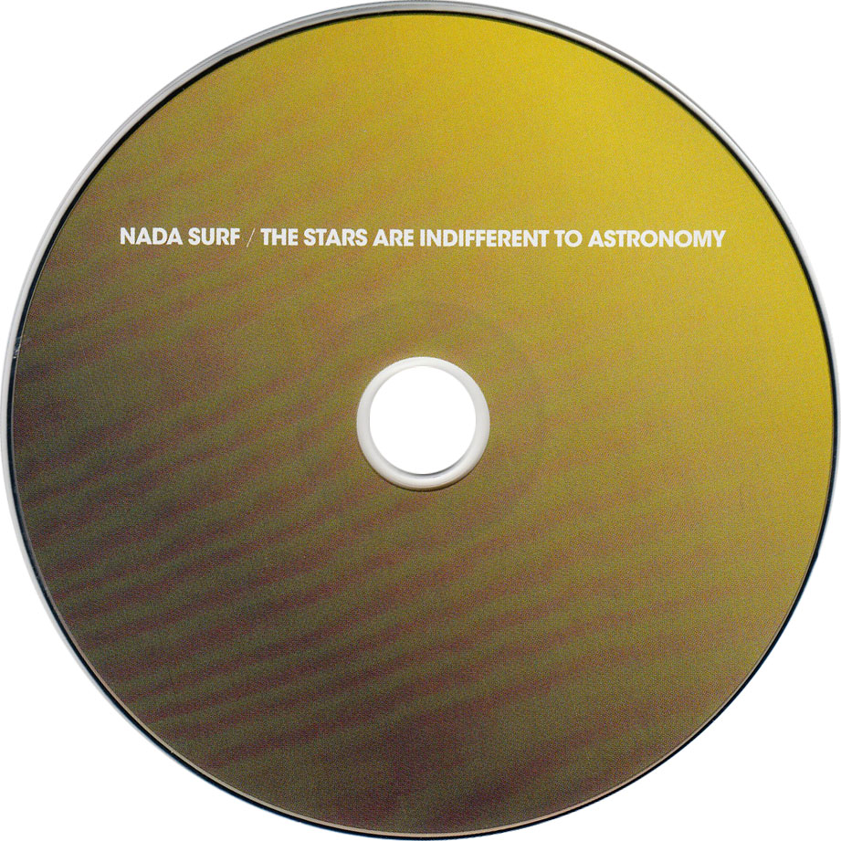 Cartula Cd1 de Nada Surf - The Stars Are Different To Astronomy