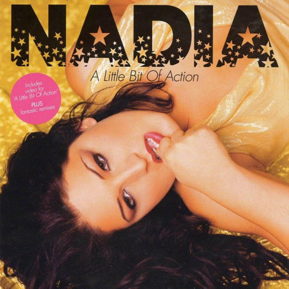 Cartula Frontal de Nadia (Portugal) - A Little Bit Of Action