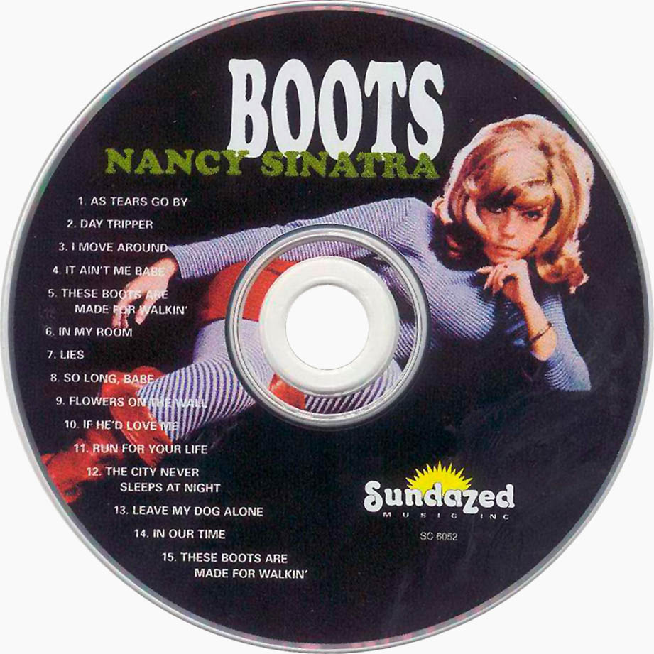 Cartula Cd de Nancy Sinatra - Boots
