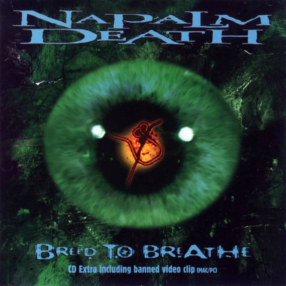 Cartula Frontal de Napalm Death - Breed To Breathe