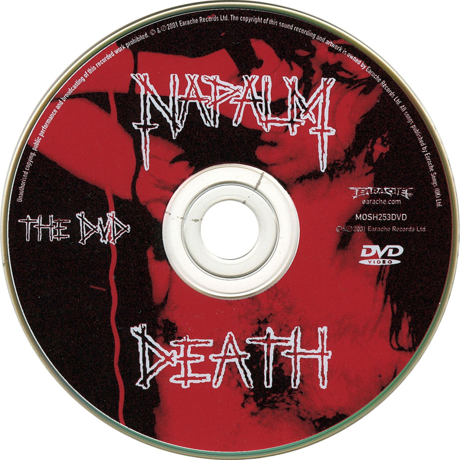 Cartula Dvd de Napalm Death - The Dvd (Dvd)