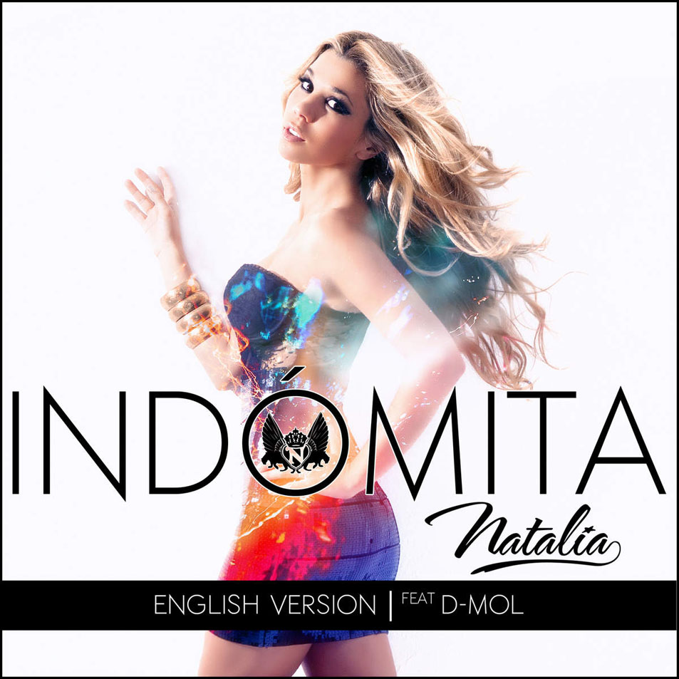 Cartula Frontal de Natalia - Indomita (English Version) (Cd Single)