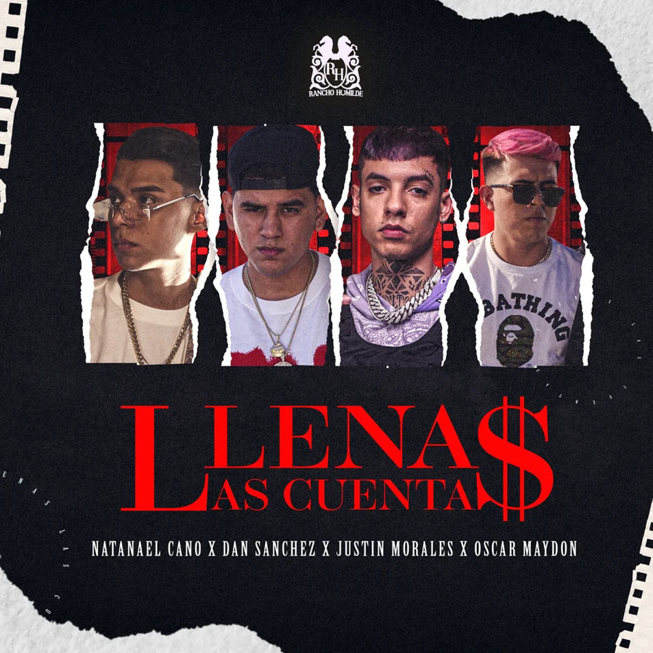 Cartula Frontal de Natanael Cano - Llenas Las Cuentas (Featuring Dan Sanchez, Justin Morales & Oscar Maydon) (Cd Single)