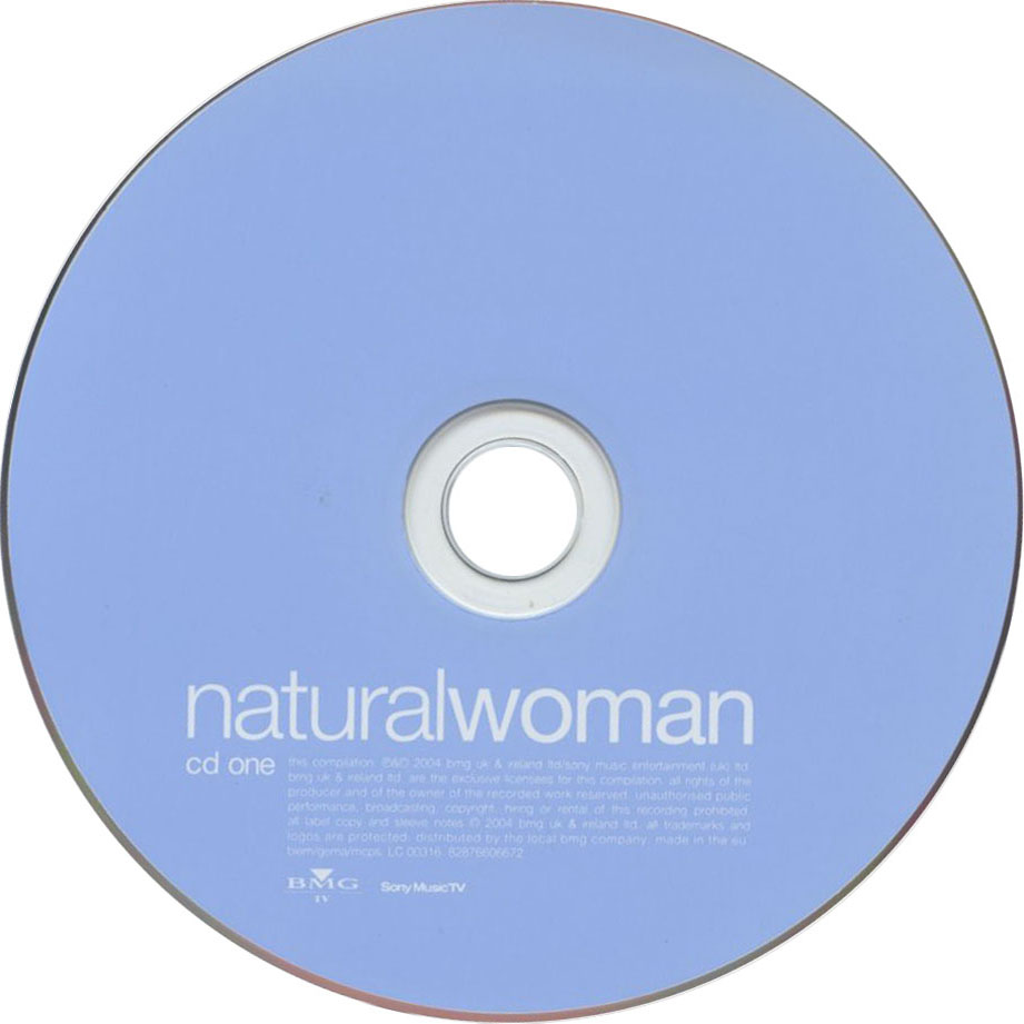 Cartula Cd1 de Natural Woman