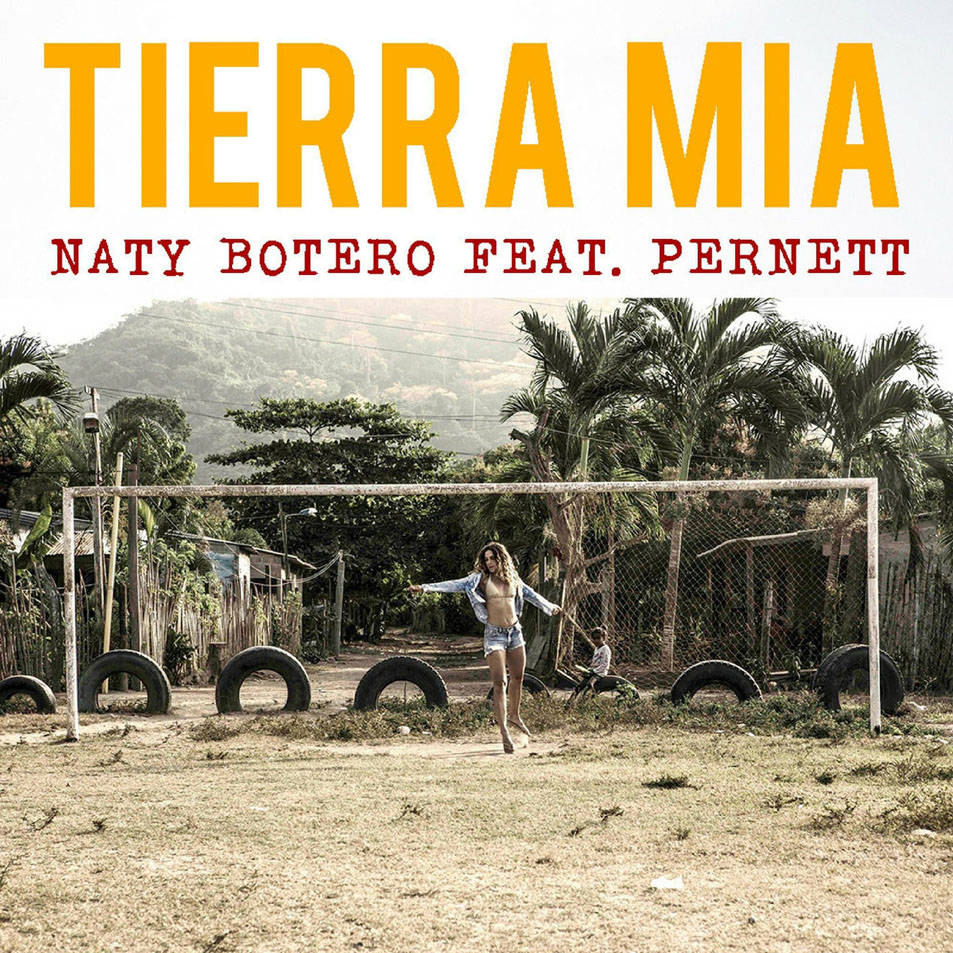 Cartula Frontal de Naty Botero - Tierra Mia (Featuring Pernett) (Cd Single)
