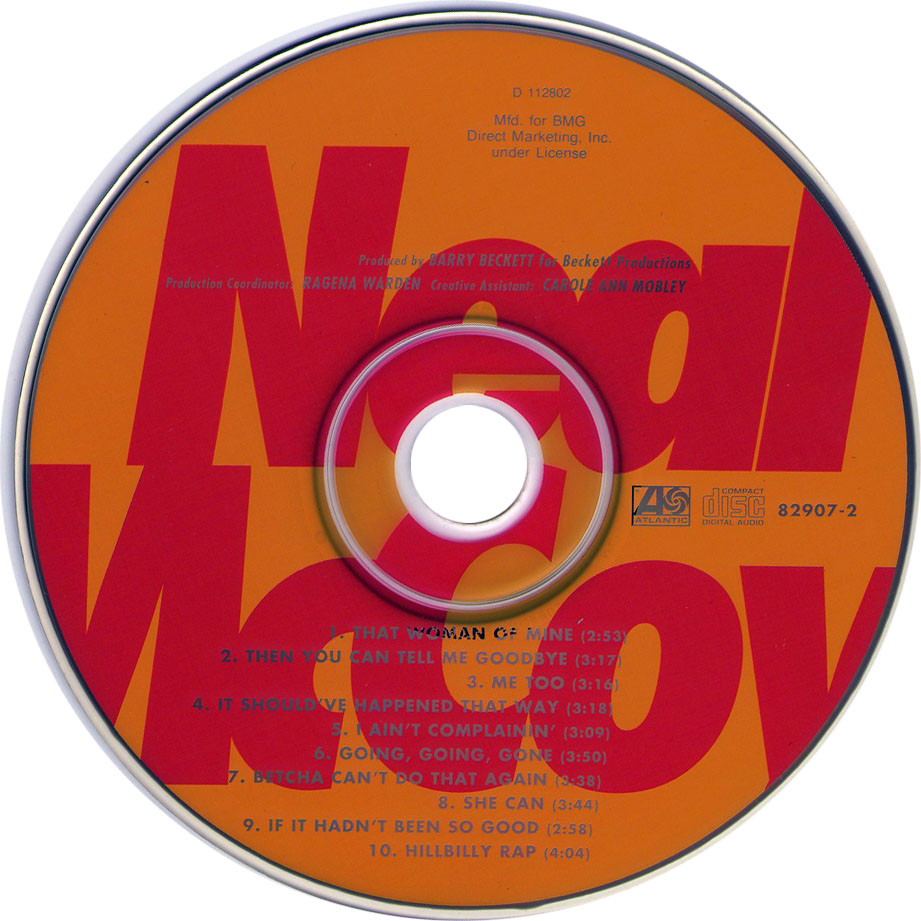 Cartula Cd de Neal Mccoy - Neal Mccoy