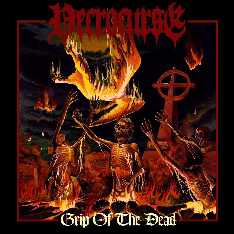 Cartula Frontal de Necrocurse - Grip Of The Dead