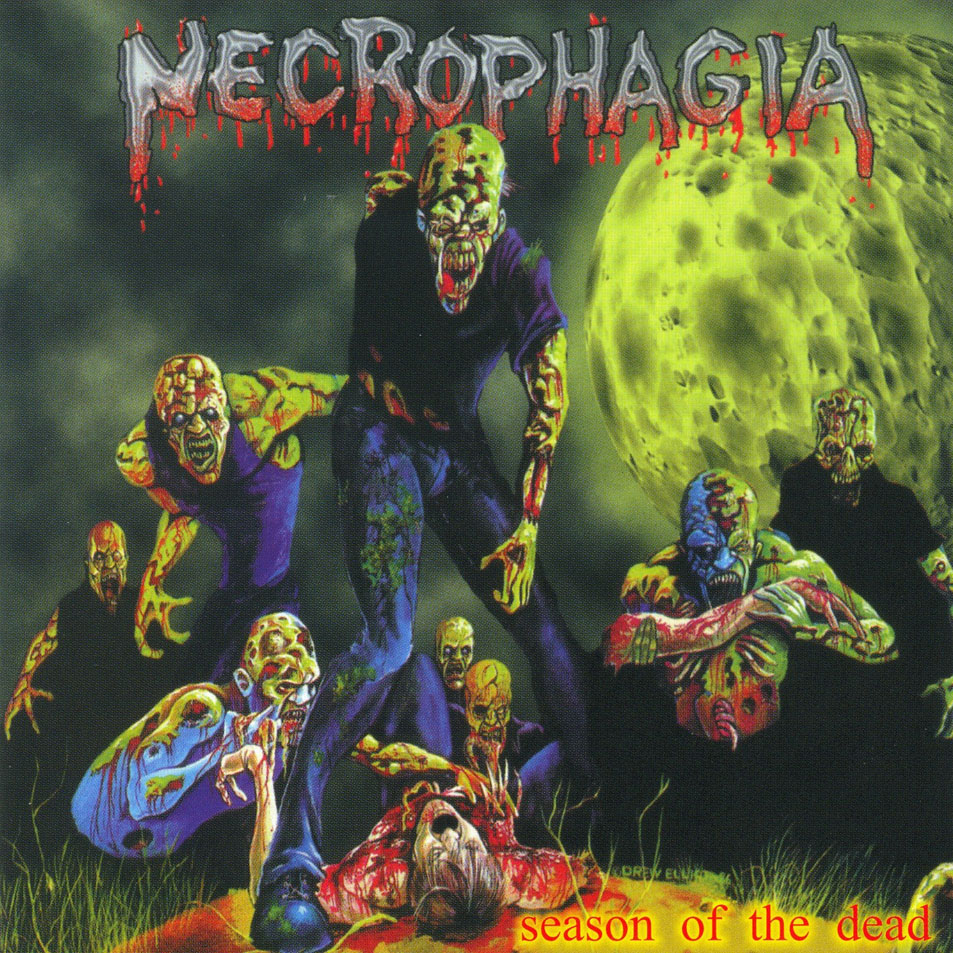 Cartula Frontal de Necrophagia - Season Of The Dead