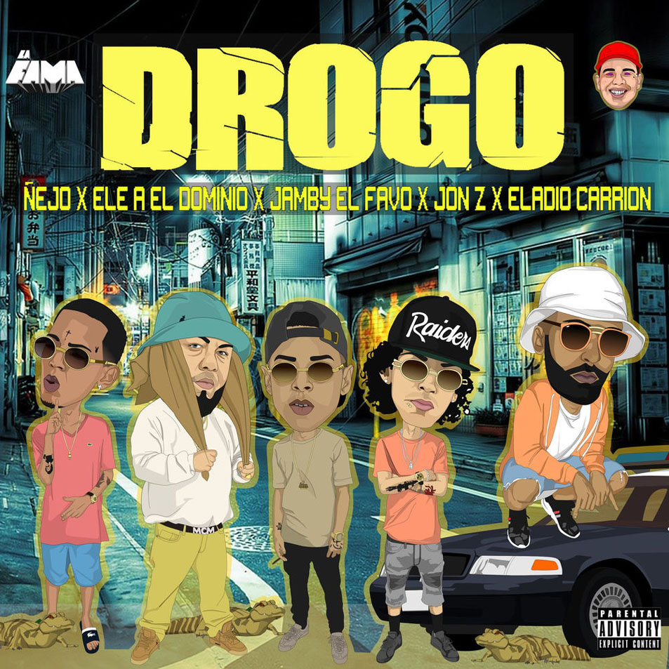 Cartula Frontal de ejo - Drogo (Featuring Ele A El Dominio, Jamby El Favo, Jon Z & Eladio Carrion) (Cd Single)