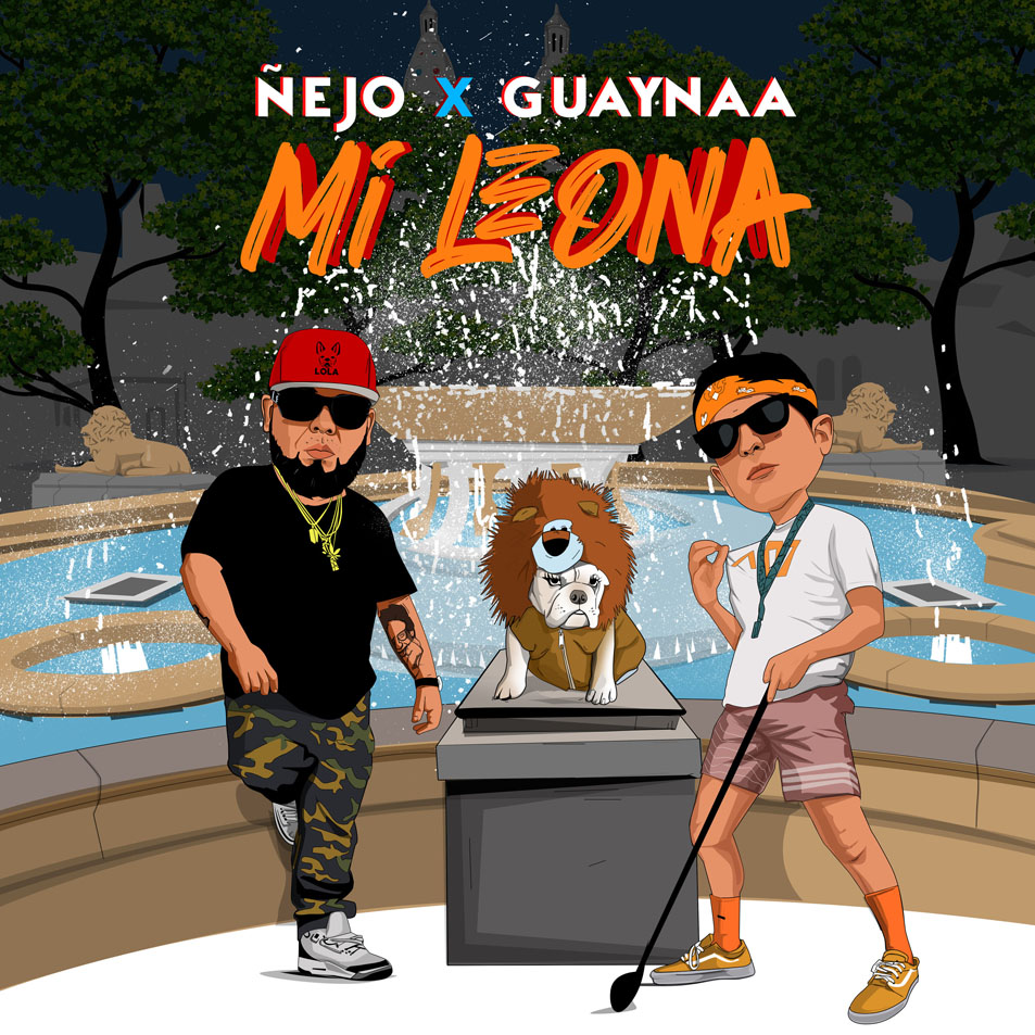 Cartula Frontal de ejo - Mi Leona (Featuring Guaynaa) (Cd Single)