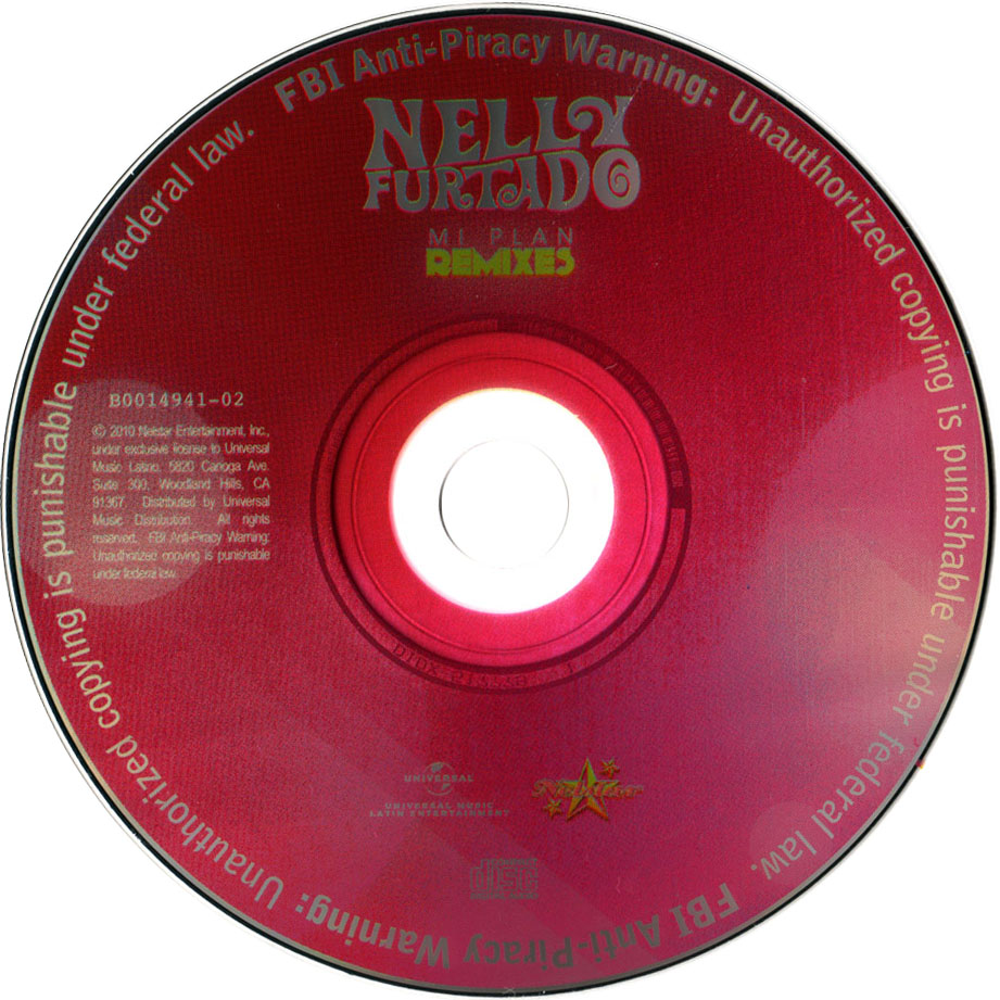 Cartula Cd de Nelly Furtado - Mi Plan Remixes