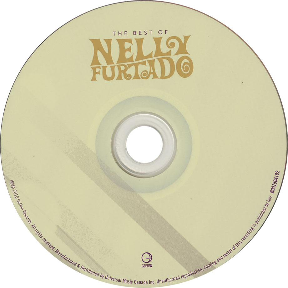 Cartula Cd de Nelly Furtado - The Best Of Nelly Furtado