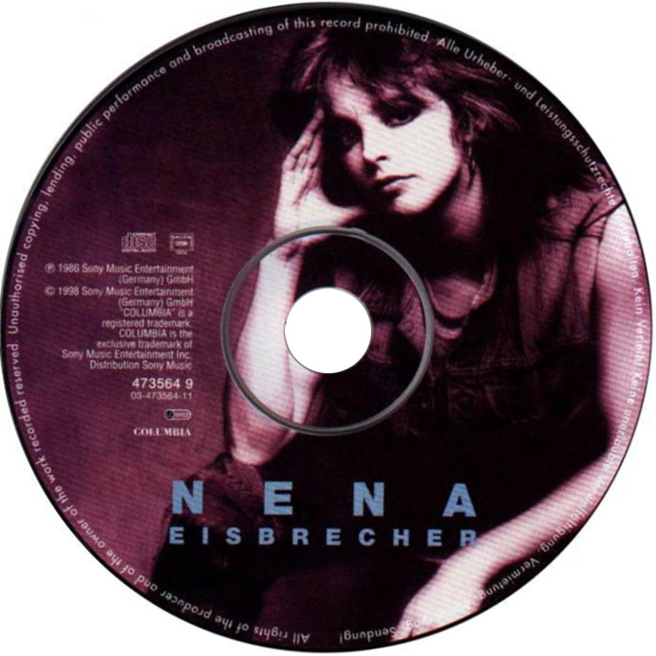 Cartula Cd de Nena - Eisbrecher