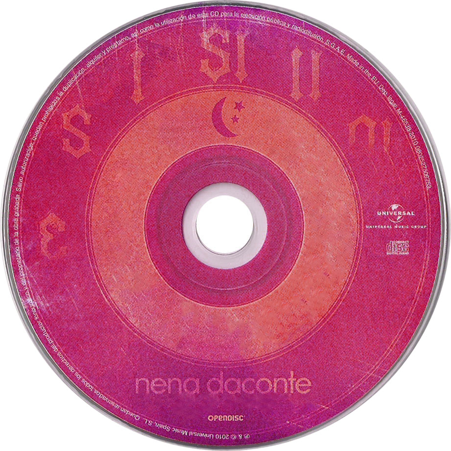 Cartula Cd de Nena Daconte - No Te Invite A Dormir (Cd Single)