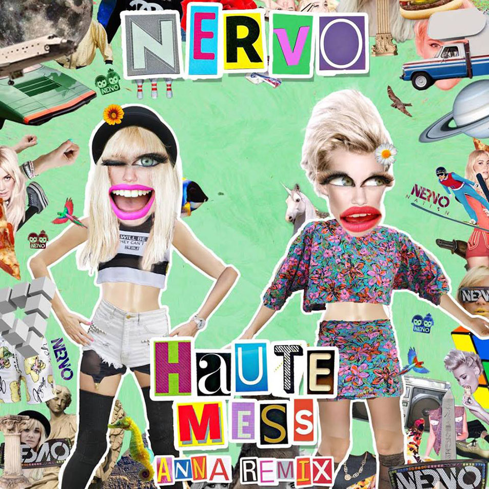 Cartula Frontal de Nervo - Haute Mess (Anna Remix) (Cd Single)