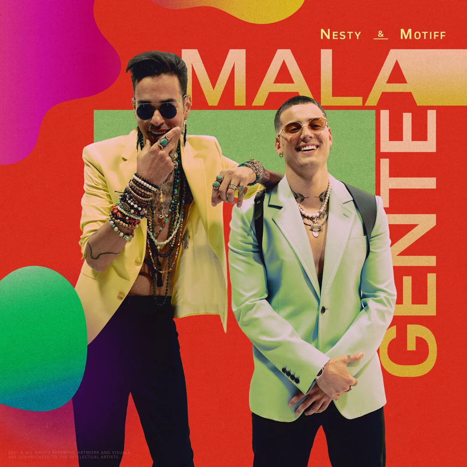 Cartula Frontal de Nesty - Mala Gente (Featuring Motiff) (Cd Single)