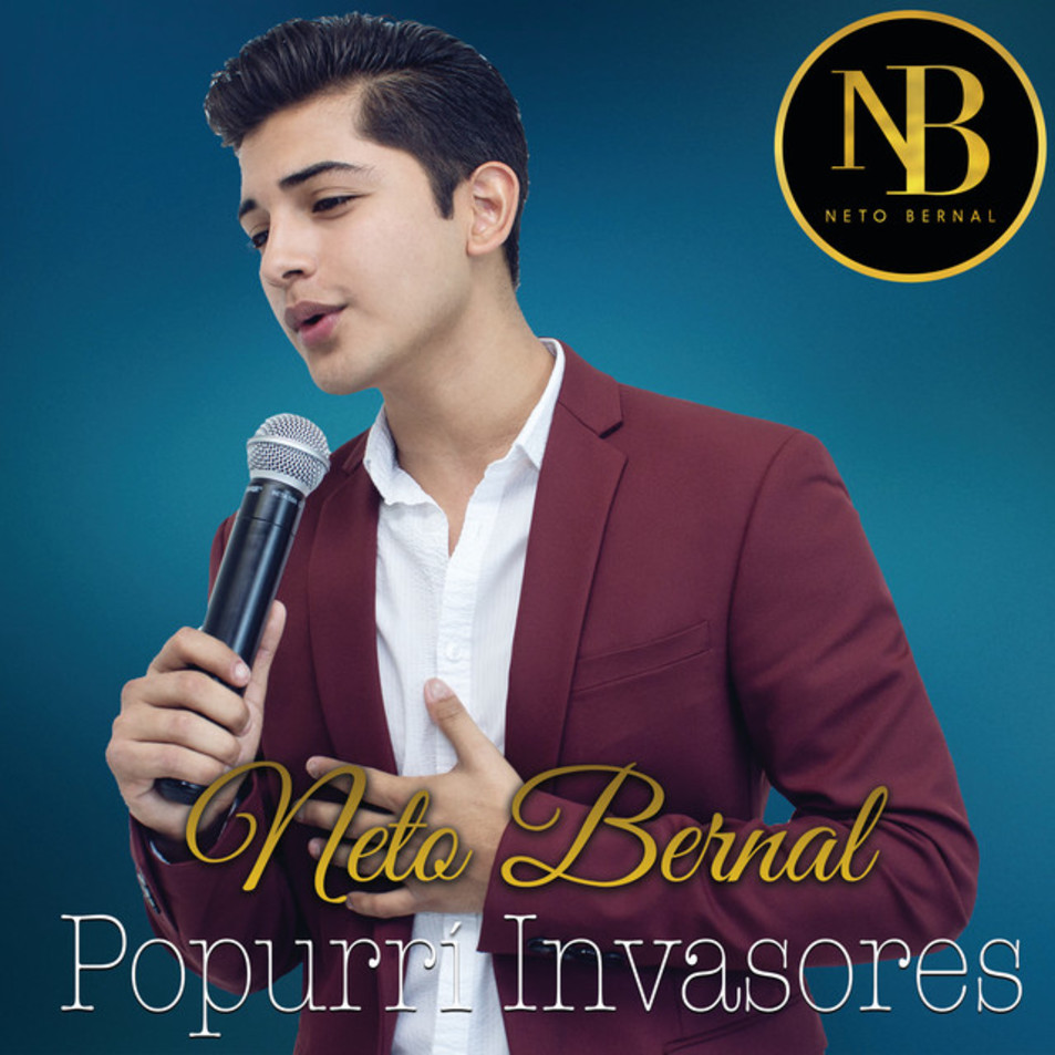 Cartula Frontal de Neto Bernal - Popurri Invasores (Cd Single)