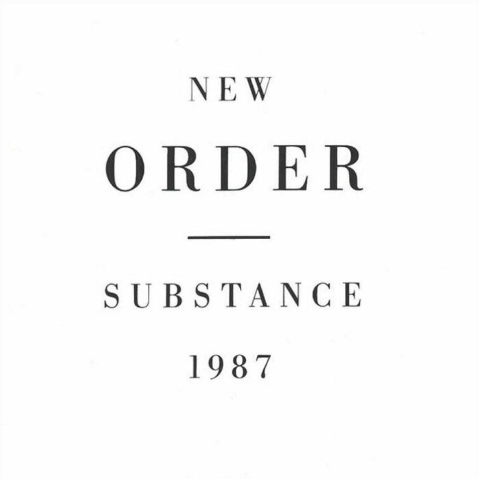 Cartula Frontal de New Order - Substance
