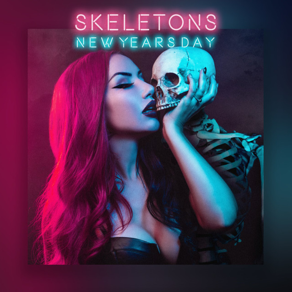 Cartula Frontal de New Years Day - Skeletons (Cd Single)