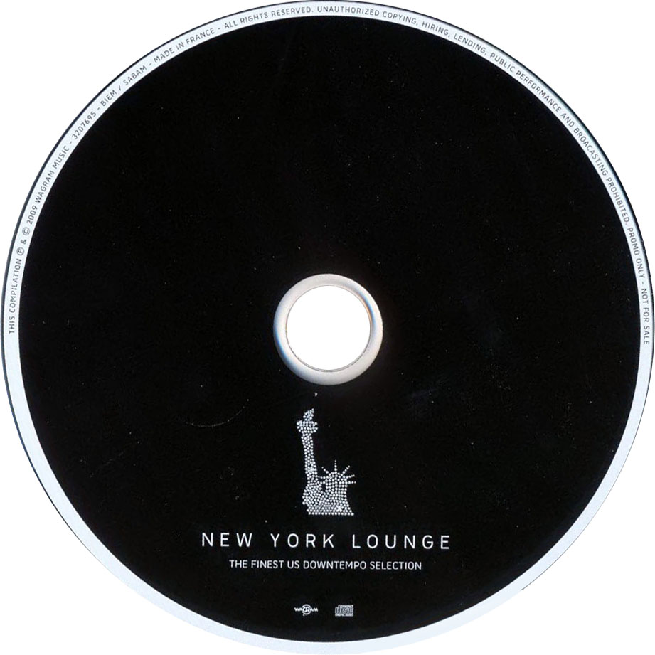 Cartula Cd de New York Lounge