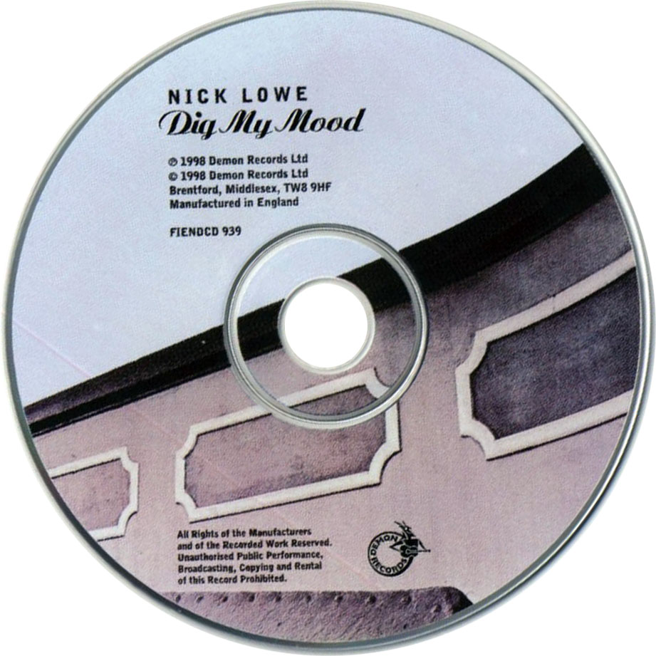 Cartula Cd de Nick Lowe - Dig My Mood