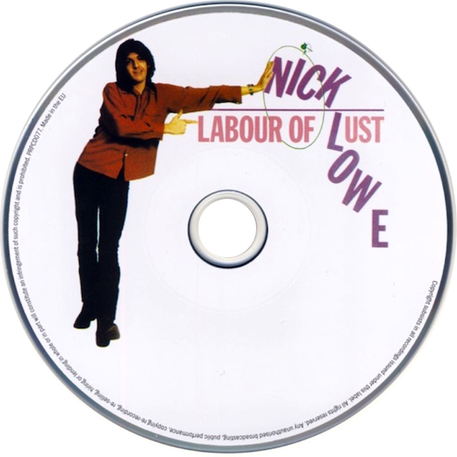 Cartula Cd de Nick Lowe - Labour Of Lust